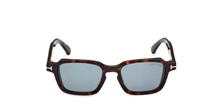 Tom Ford EZRA-02 FT 1359 unisex Havana Geometric Sunglasses