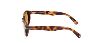 Tom Ford EZRA-02 FT 1359 unisex Havana Geometric Sunglasses