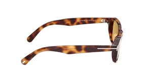 Tom Ford EZRA-02 FT 1359 unisex Havana Geometric Sunglasses