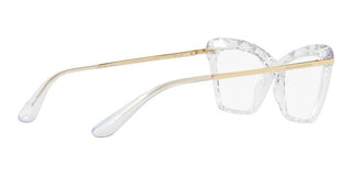 Dolce & Gabbana FACED STONES DG 5025 women Transparent Cat Eye Eyeglasses