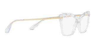 Dolce & Gabbana FACED STONES DG 5025 women Transparent Cat Eye Eyeglasses