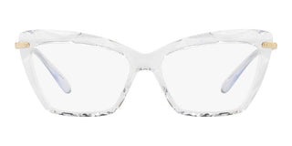 Dolce & Gabbana FACED STONES DG 5025 women Transparent Cat Eye Eyeglasses