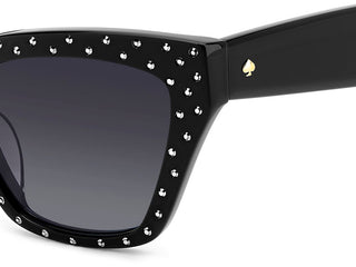 Kate Spade FAY/G/S/STRASS women Black Cat Eye Sunglasses