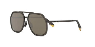Fendi Fe40041u Men Ruthenium Pilot Sunglasses