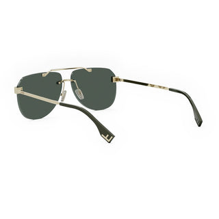 FENDI FE40115U men Gold Pilot Sunglasses