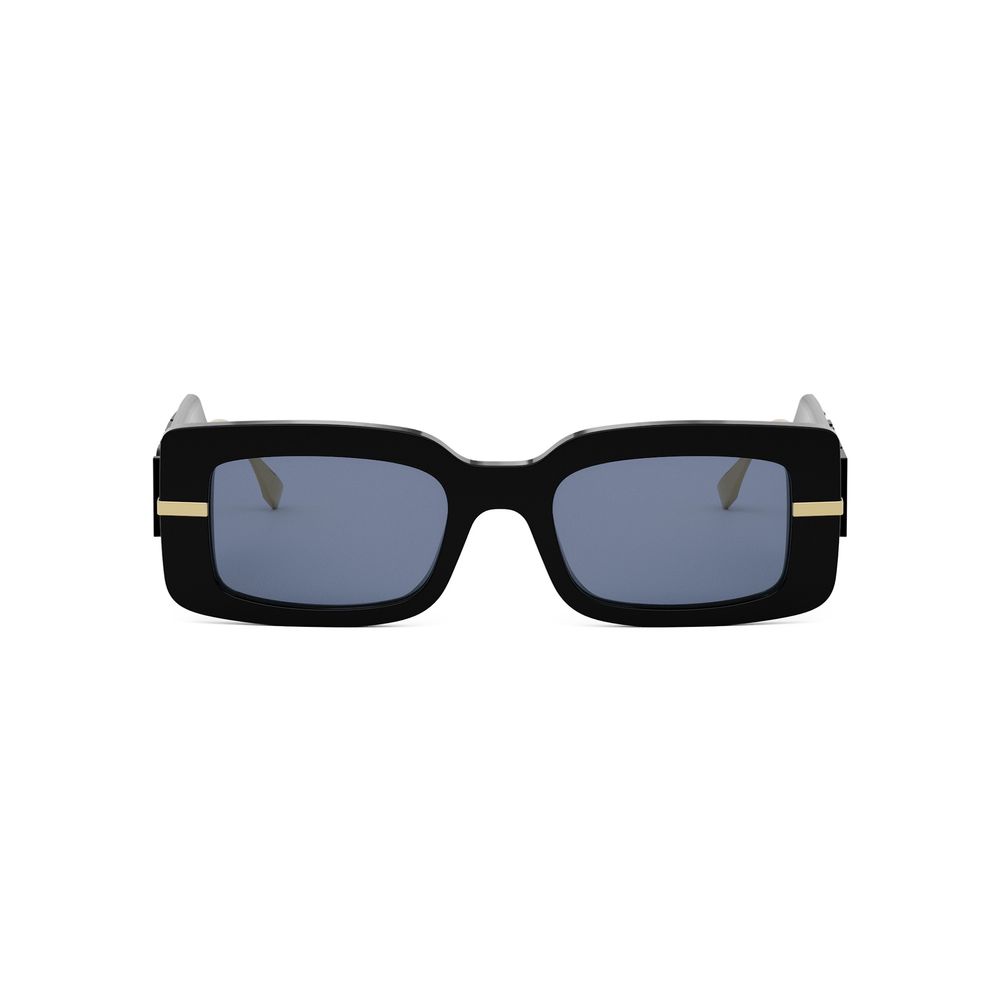 FENDI FE40133I women Black Rectangle Sunglasses – Otticanet USA