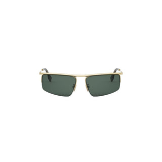 FENDI FE40141U men Yellow Geometric Sunglasses