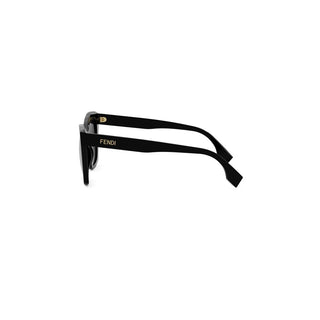 FENDI FE40151I women Black Squared Sunglasses