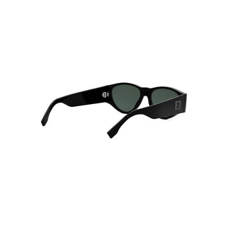 FENDI FF Squared FE40158I men Black Oval Sunglasses