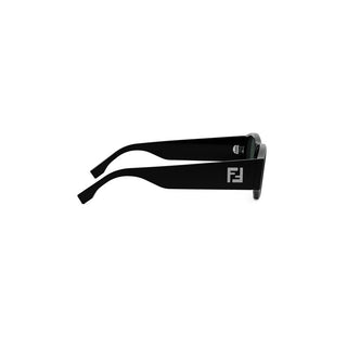 FENDI FF Squared FE40158I men Black Oval Sunglasses