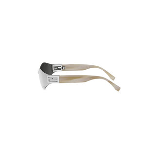 FENDI Baguette FE40159U women Silver Geometric Sunglasses
