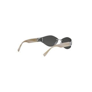 FENDI Baguette FE40159U women Silver Geometric Sunglasses