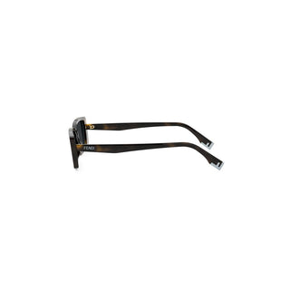 FENDI Fendi Way FE40164I women Havana Rectangle Sunglasses
