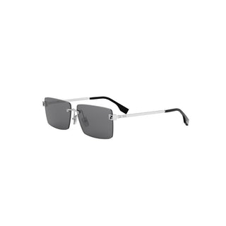 FENDI Fendi Sky FE40165U men Silver Rectangle Sunglasses