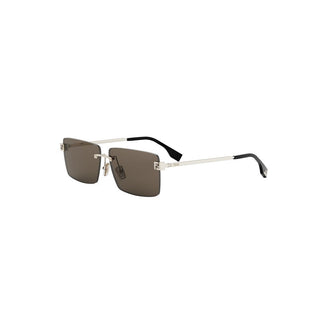 FENDI Fendi Sky FE40165U men Gold Rectangle Sunglasses