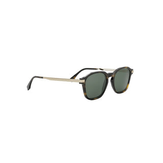 FENDI Fendi Essential FE40166I men Havana Squared Sunglasses