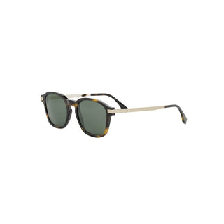 FENDI Fendi Essential FE40166I men Havana Squared Sunglasses
