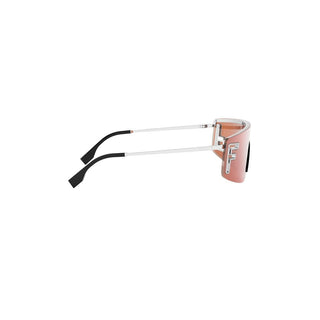 FENDI Fendi Sport FE40168U men Silver Rectangle Sunglasses