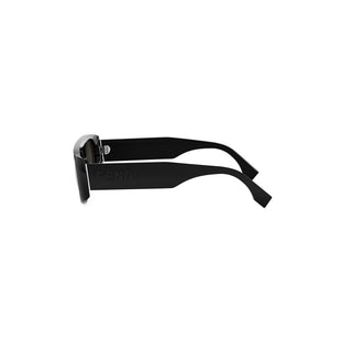 FENDI Fendi Signature FE40169I men Black Rectangle Sunglasses