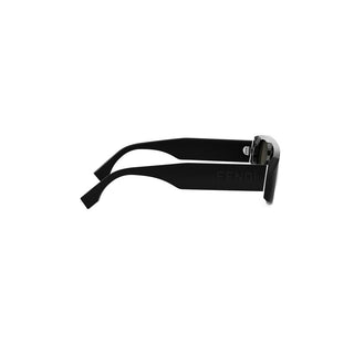 FENDI Fendi Signature FE40169I men Black Rectangle Sunglasses