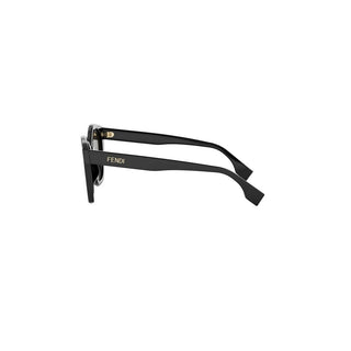 FENDI Lettering FE40175I women Black Geometric Sunglasses