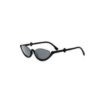 FENDI FF Diamonds FE40178U women Black Cat Eye Sunglasses