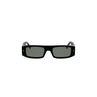 Fendi Ff Squared Fe40181i Women Black Rectangle Sunglasses