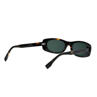 FENDI FF Squared FE40183I unisex Havana Rectangle Sunglasses