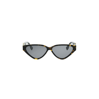 FENDI FF Diamonds FE40184I women Havana Cat Eye Sunglasses