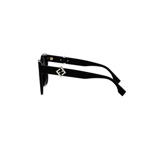 FENDI FF Diamonds FE40186I women Black Butterfly Sunglasses