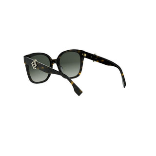 FENDI FF Diamonds FE40186I women Havana Butterfly Sunglasses