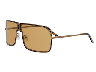 FENDI FENDINESS FE40195U unisex Brown Shield Sunglasses