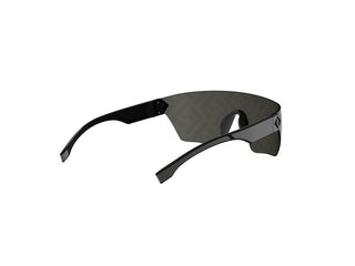 Fendi Ff Squared Fe40197u Men Black Shield Sunglasses