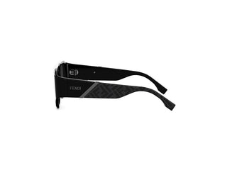FENDI Diagonal FE40198I men Black Squared Sunglasses
