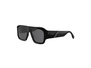 FENDI Diagonal FE40198I men Black Squared Sunglasses