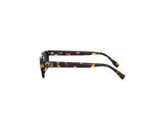 FENDI FF Squared FE40199I men Havana Cat Eye Sunglasses