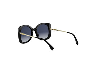 FENDI Fendigraphy FE40201I women Black Oversize Sunglasses