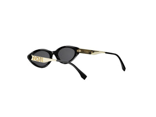 FENDI Fendigraphy FE40202I women Black Cat Eye Sunglasses
