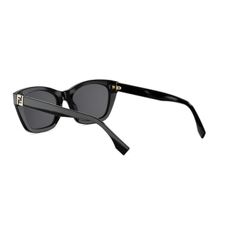 Fendi Forever Fendi Fe40205i Women Black Squared Sunglasses