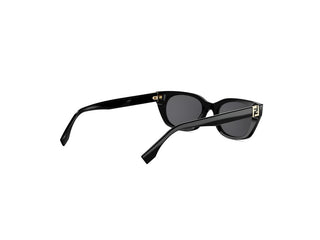 FENDI Forever Fendi FE40206I women Black Cat Eye Sunglasses