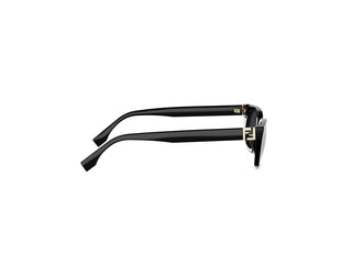 FENDI Forever Fendi FE40206I women Black Cat Eye Sunglasses