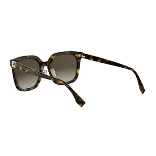 FENDI Forever Fendi FE40207F women Havana Butterfly Sunglasses