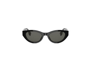FENDI Lettering FE40209I women Black Cat Eye Sunglasses