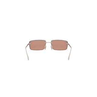 FENDI Fendi First Crystal FE4172US women Rose gold Rectangle Sunglasses