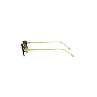 FENDI Fendi First Crystal FE4172US women Gold Rectangle Sunglasses