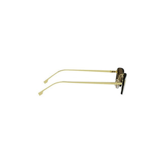 FENDI Fendi First Crystal FE4172US women Gold Rectangle Sunglasses