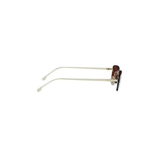 FENDI Fendi First Crystal FE4172US women Gold Rectangle Sunglasses