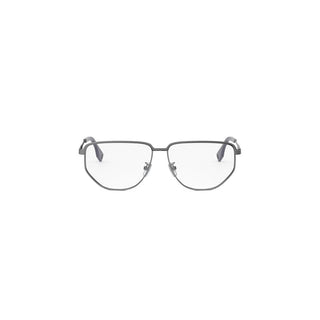 FENDI Fendi Travel FE50096U men Silver Geometric Eyeglasses