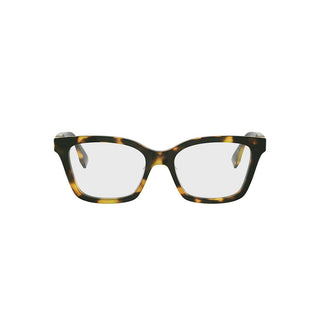 FENDI Baguette FE50153I women Havana Cat Eye Eyeglasses