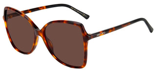 Jimmy Choo FEDE/S women Havana Butterfly Sunglasses